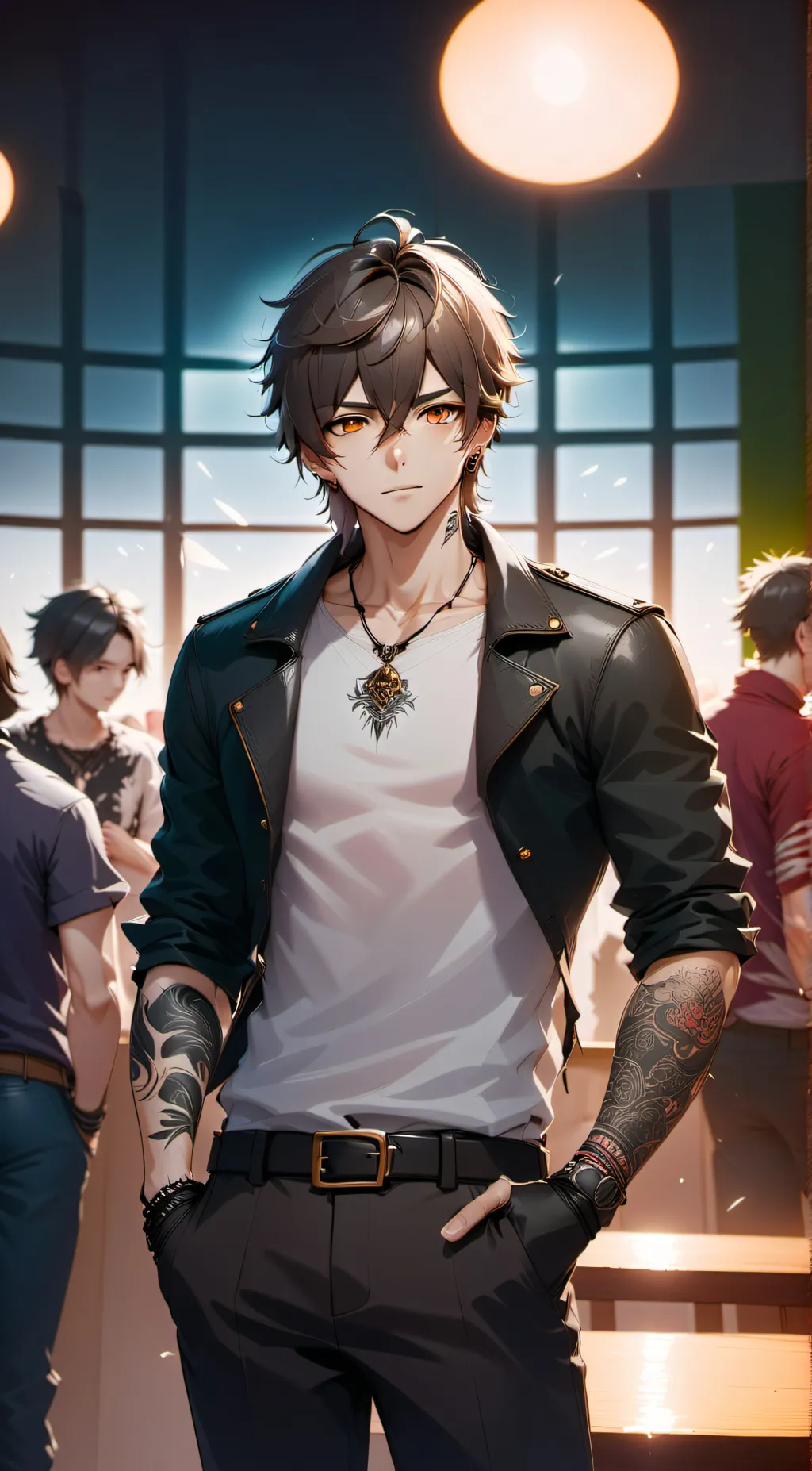 ai character: Asher background