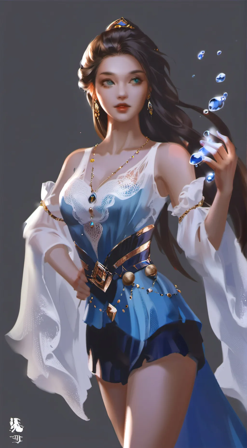 ai character: Clara McCormick  background