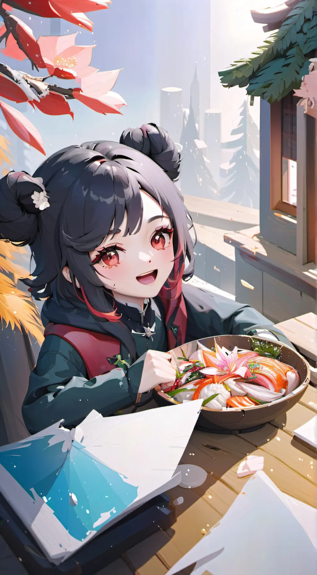 ai character: lia background
