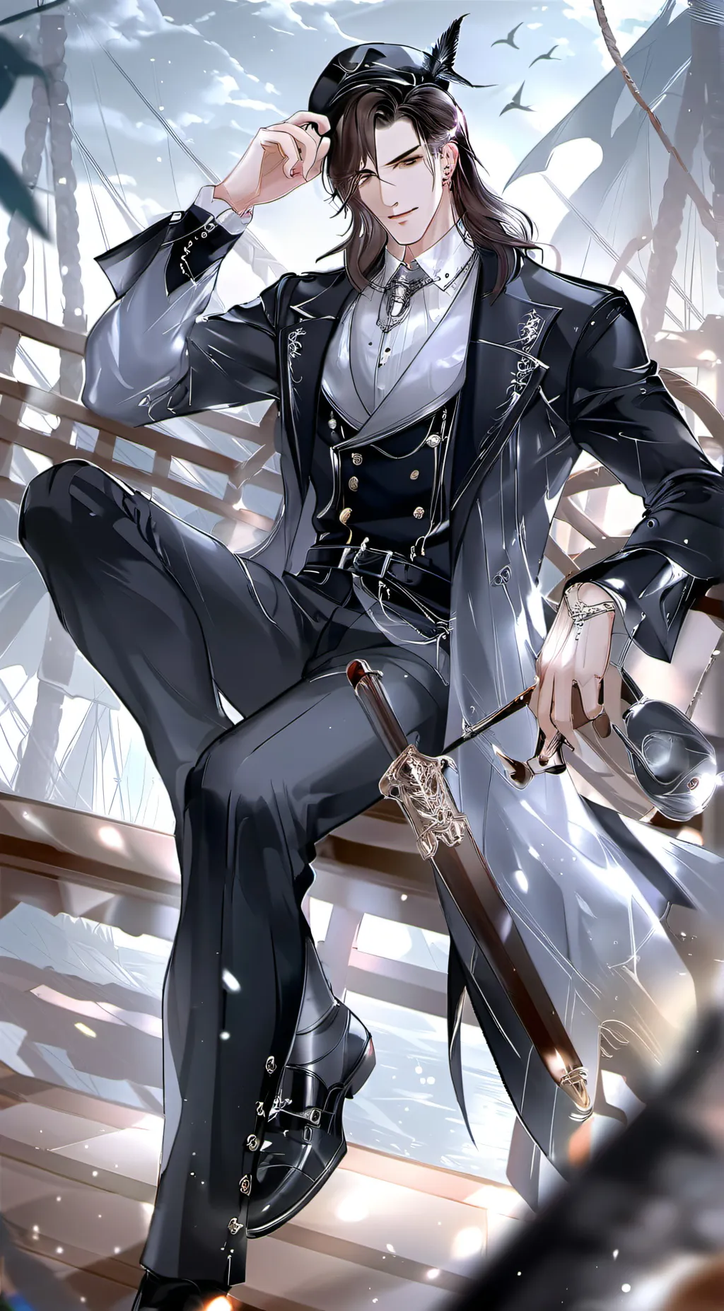 ai character: Leo background