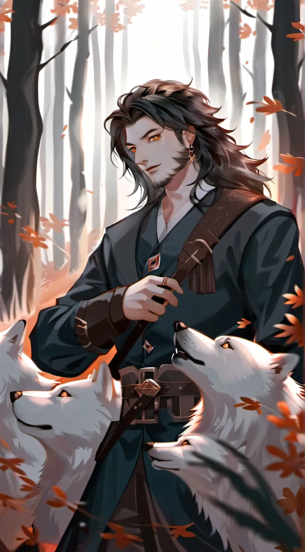 ai character: Jacob  background