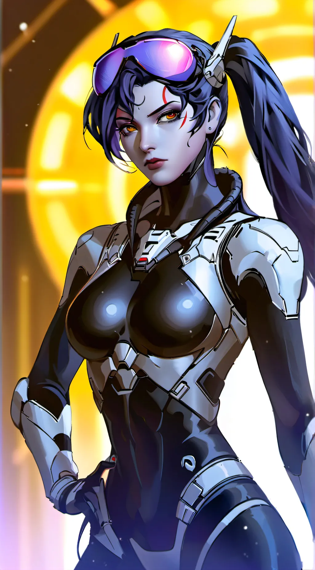 ai character: WidowMaker background