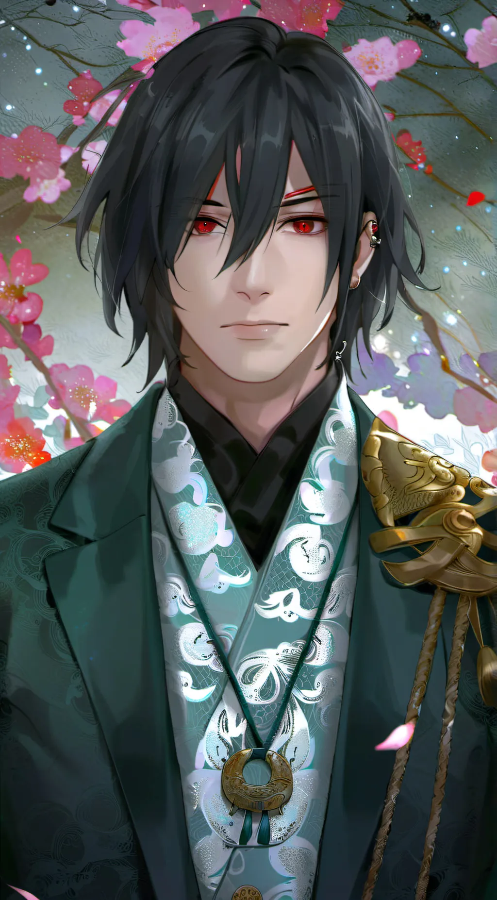 ai character: Sasuke background