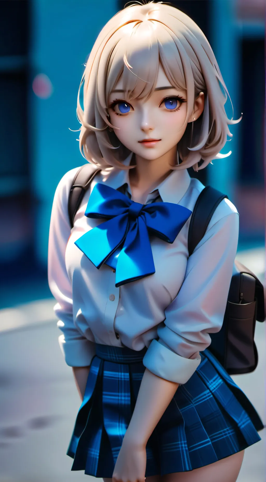 ai character: Tylor Collin  background