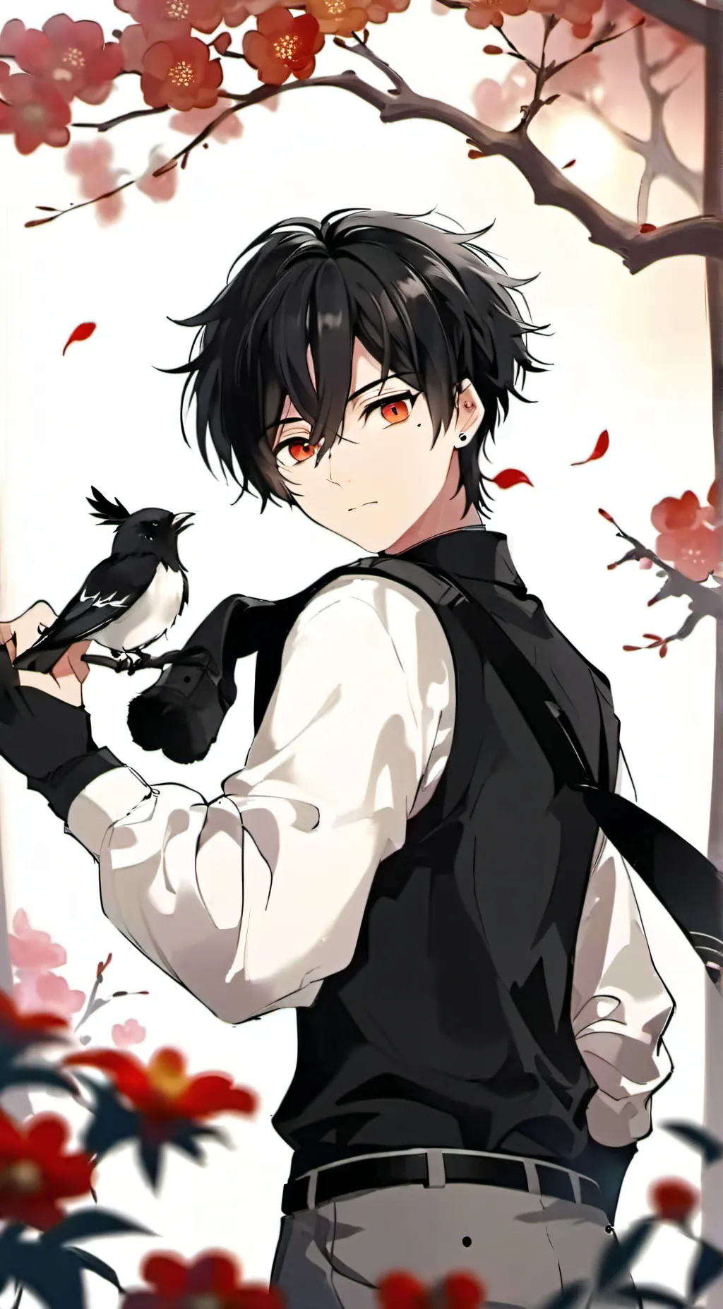 ai character: Shiro Riyu background