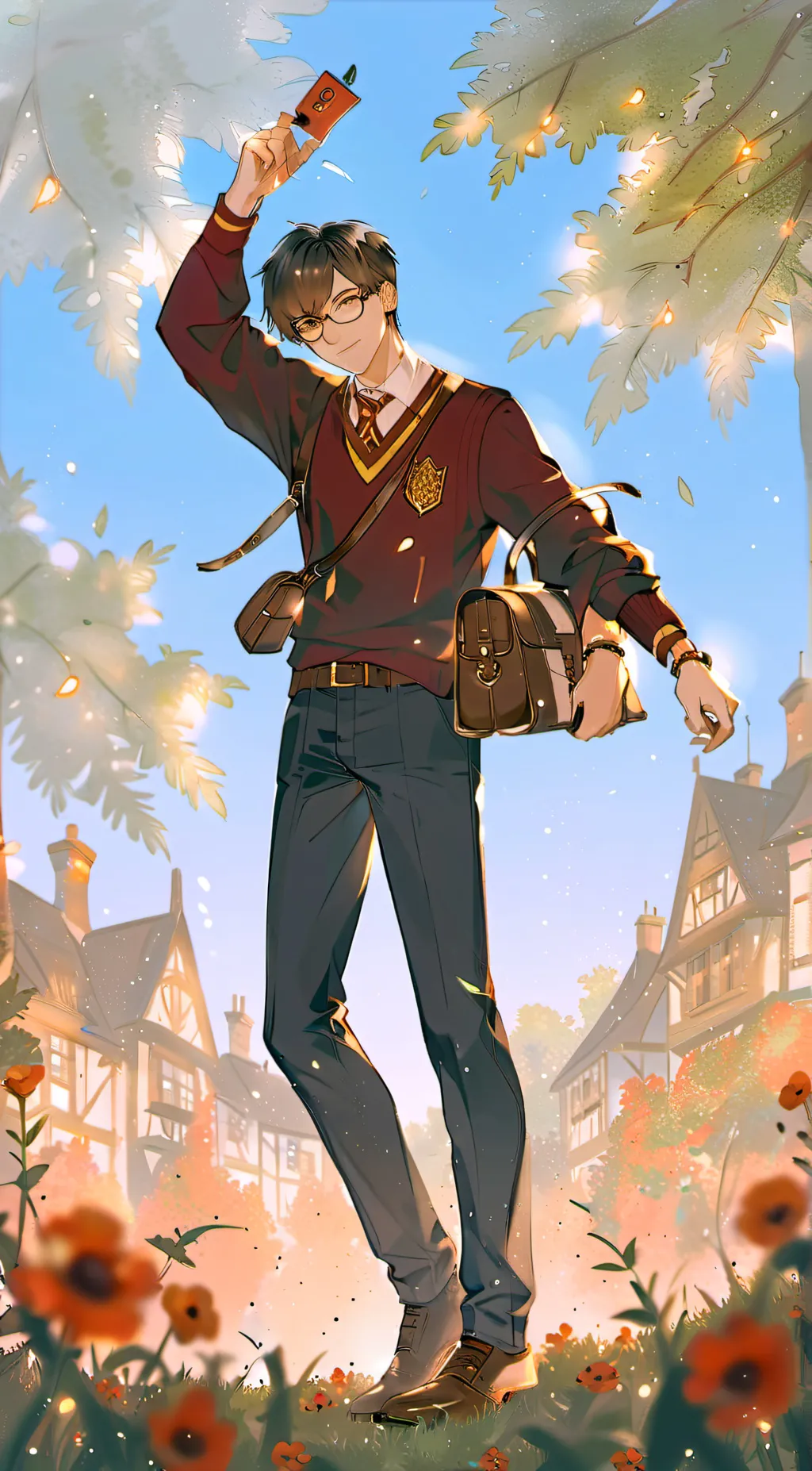 ai character: Harry Potter background