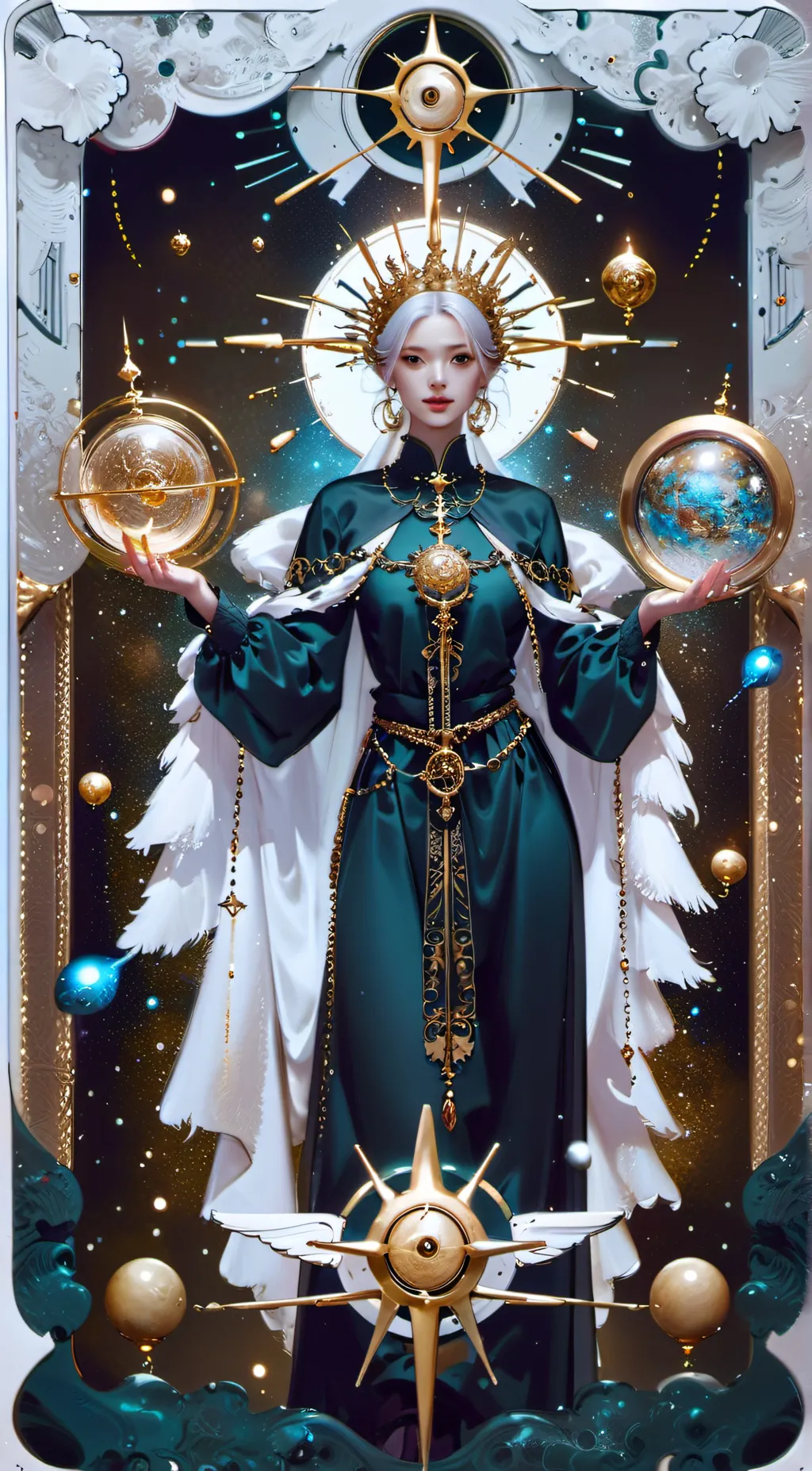 ai character: The Planetmender background