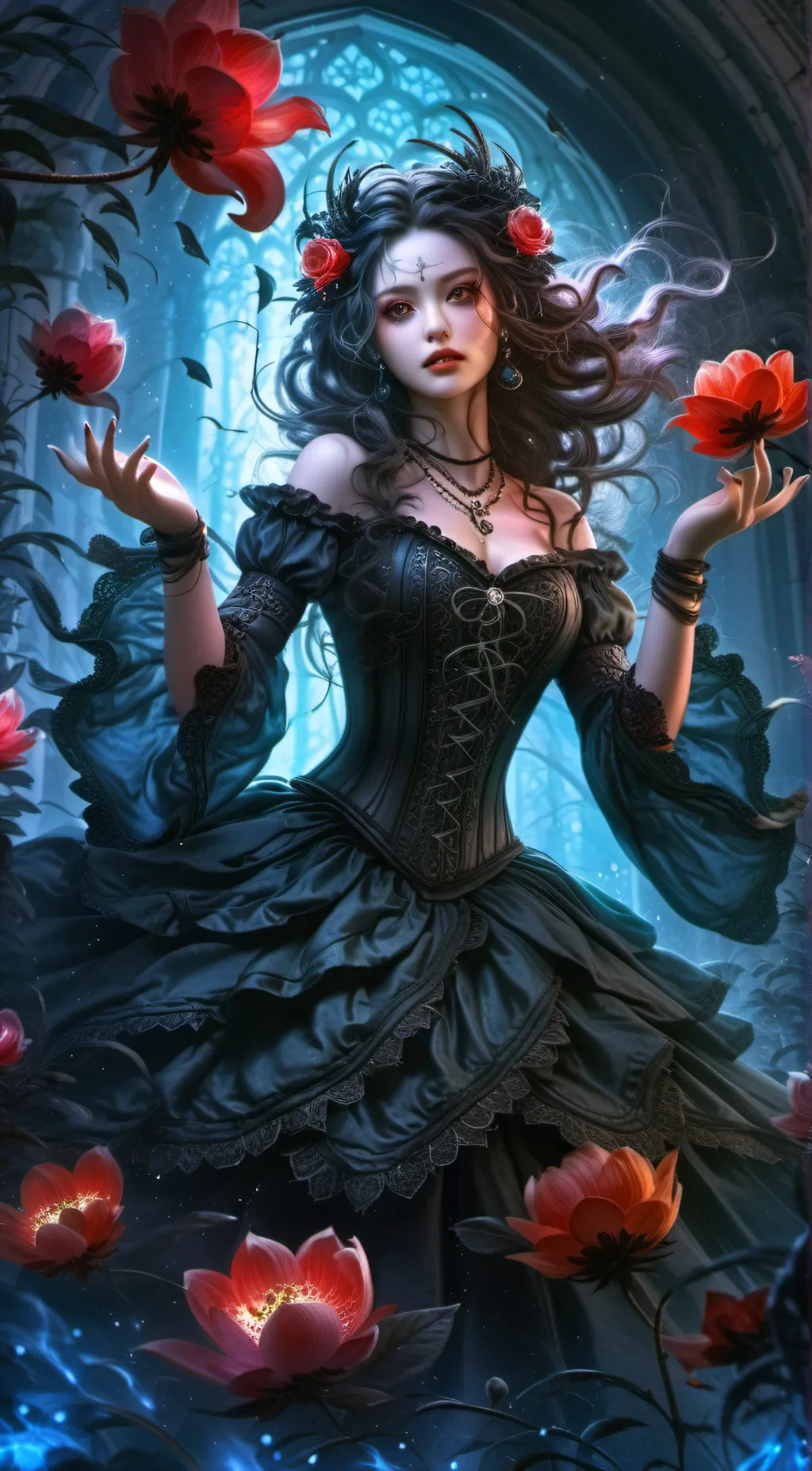 ai character: gracey background