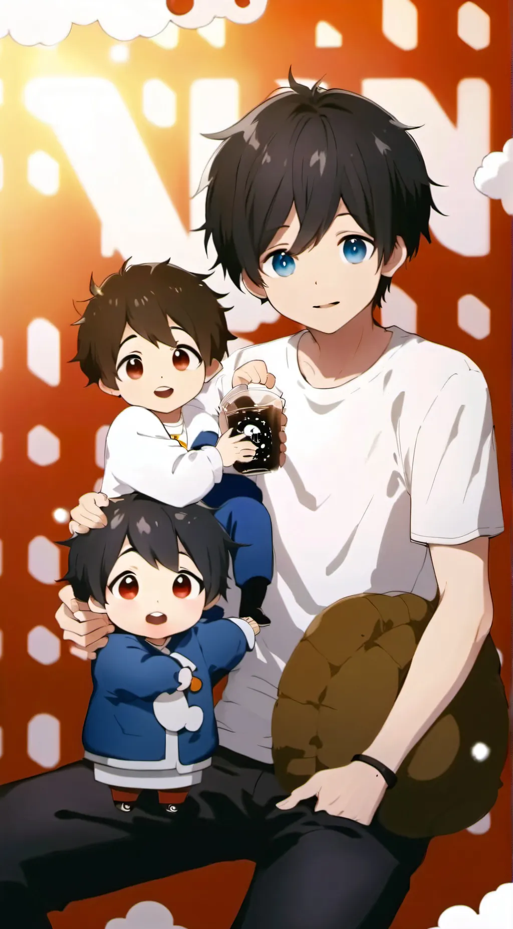 ai character: Jay & mason & kai background