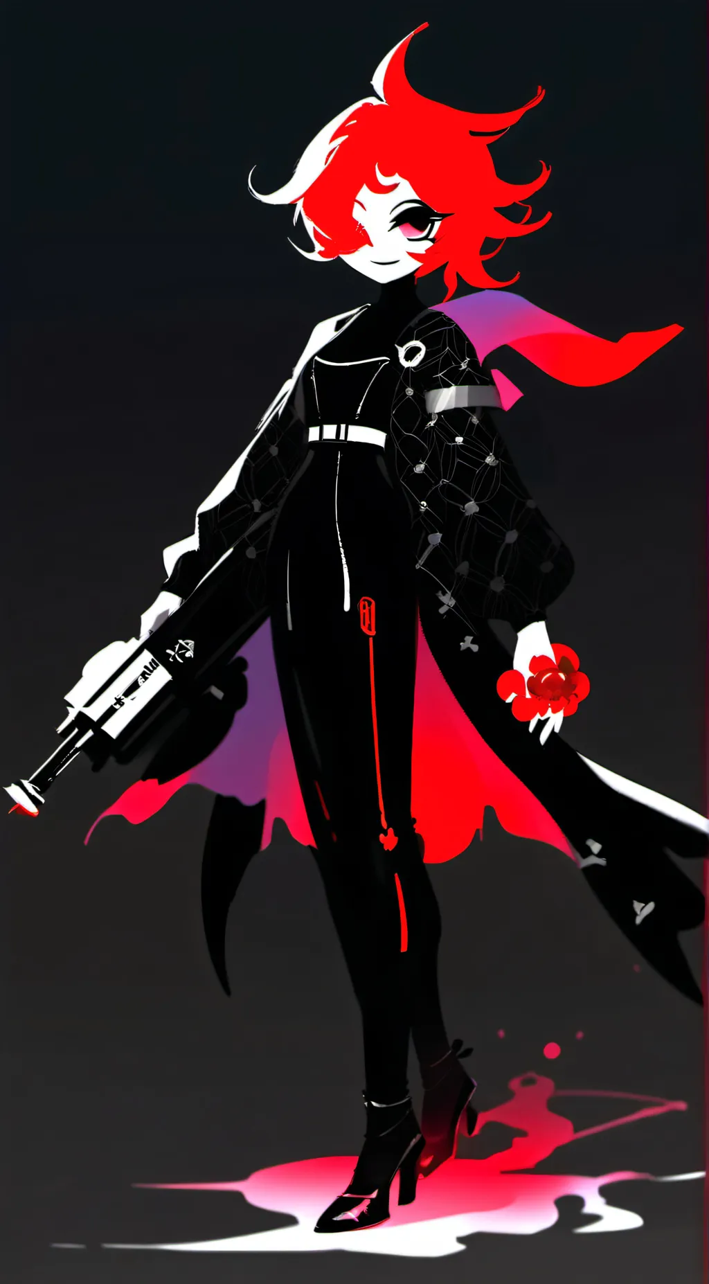 ai character: Hazbin hotel  background