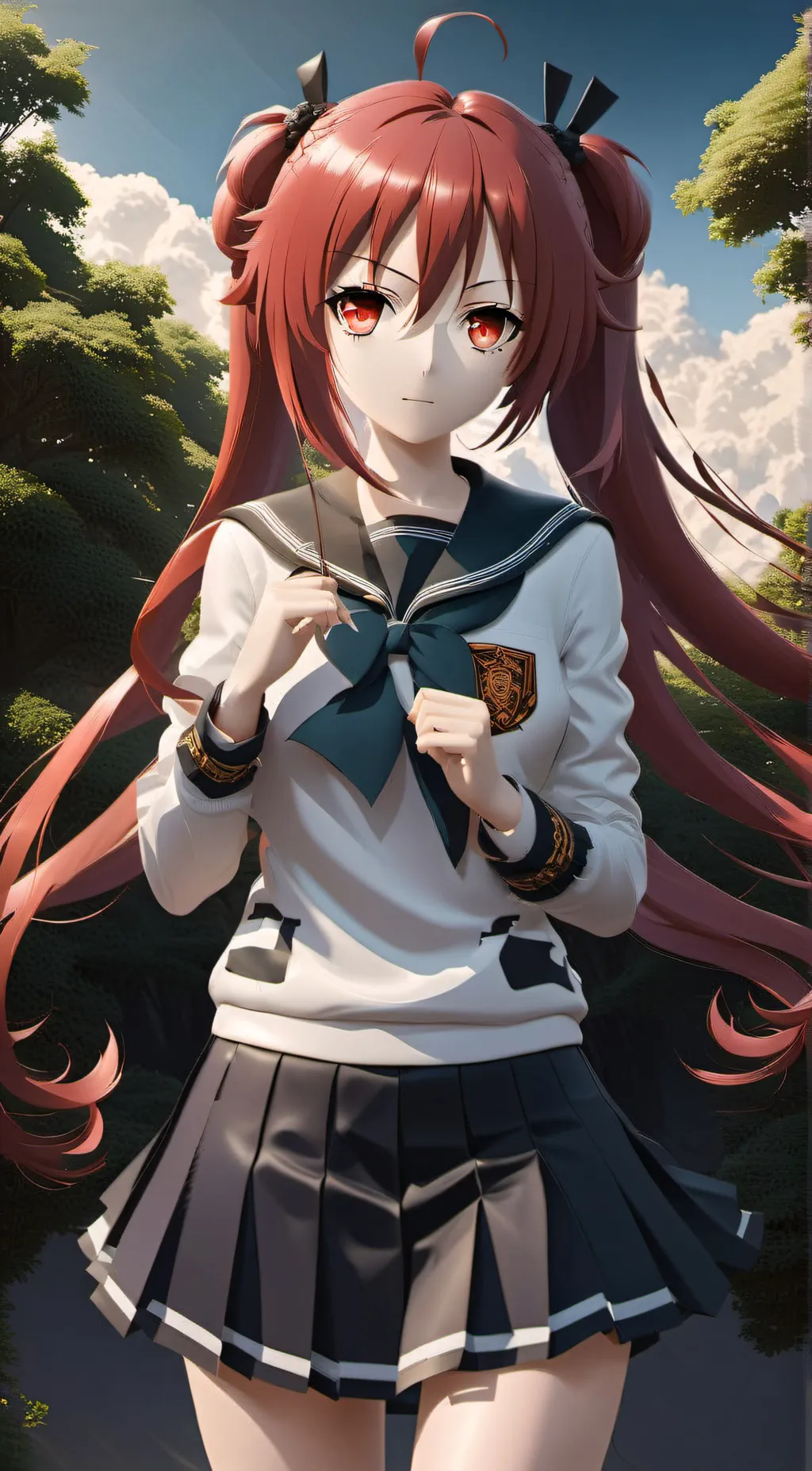 ai character: Kotori Itsuka background