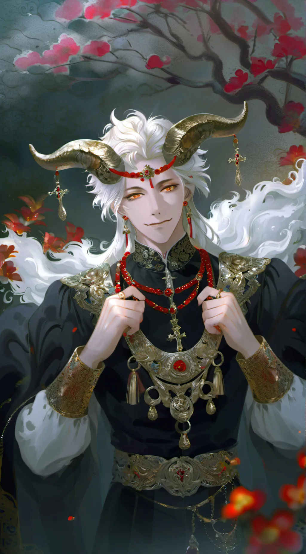ai character: Valentin  background