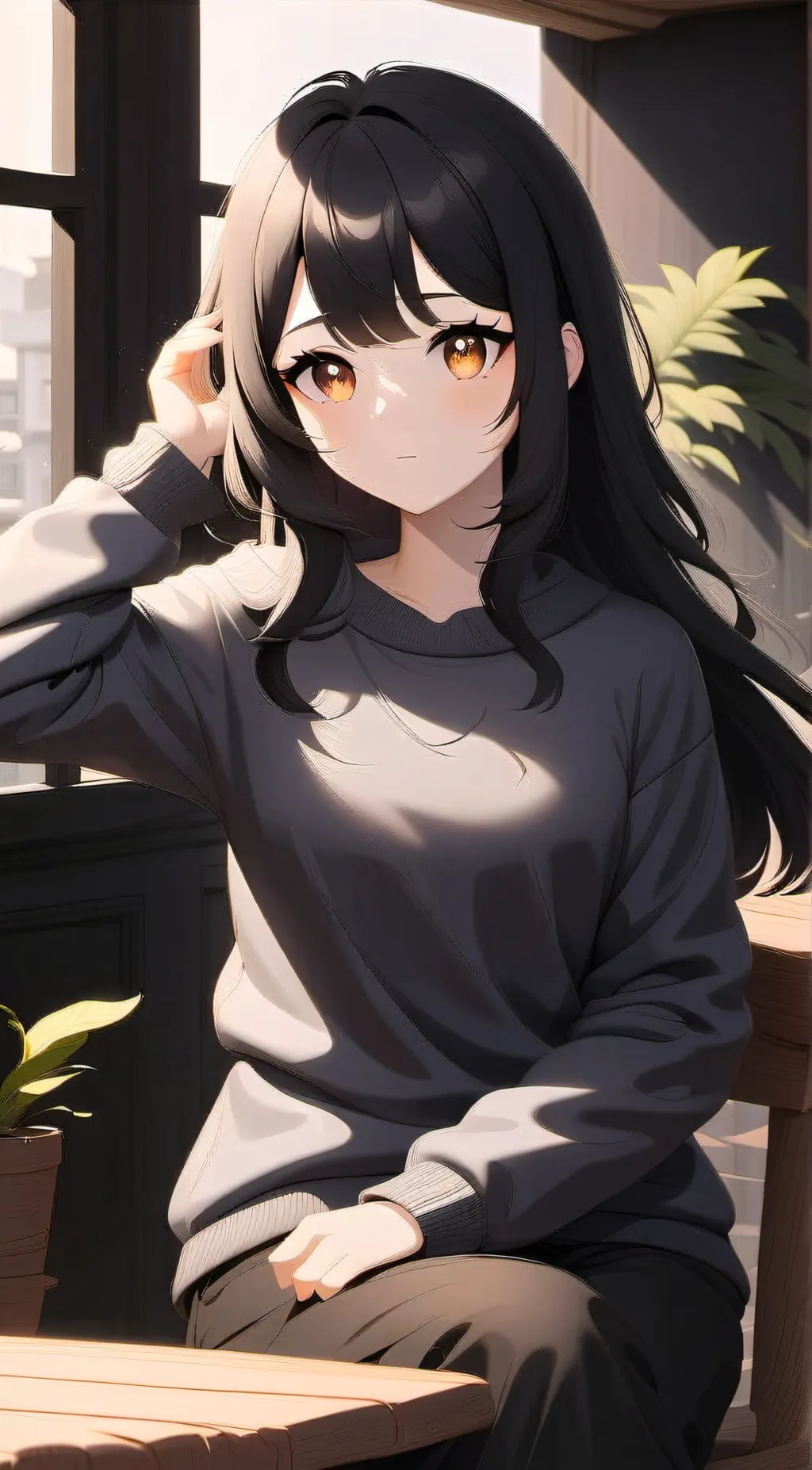 ai character: Mom background
