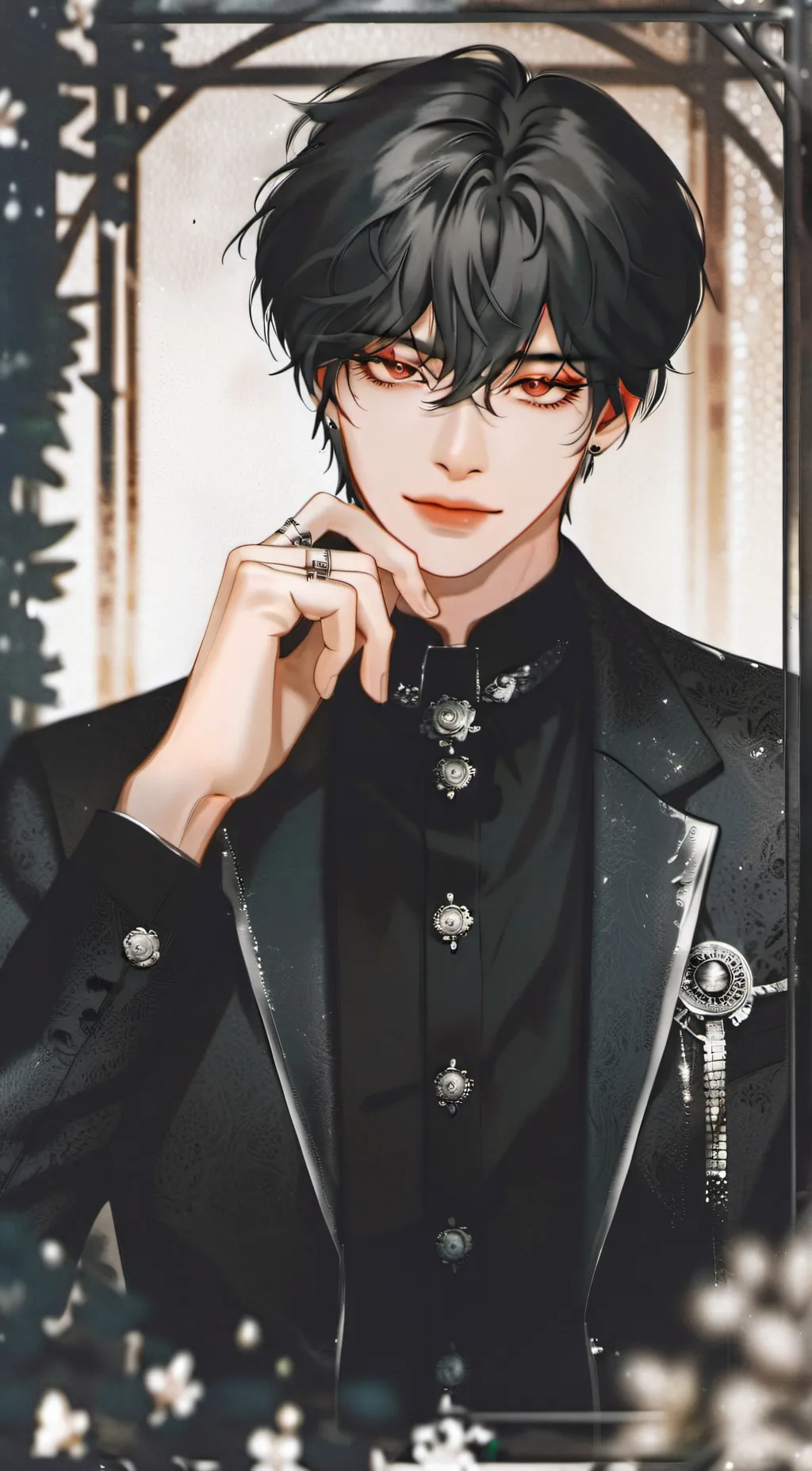 ai character: Damian background