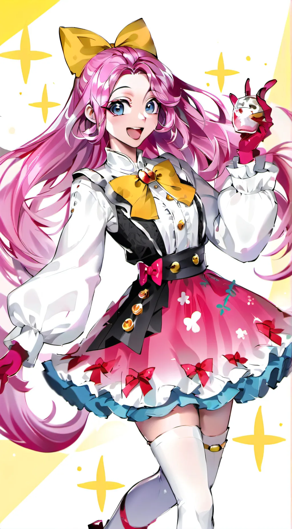ai character: Pinkie pie background