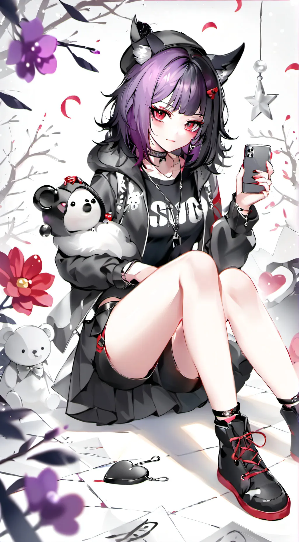 ai character: Lyric  background