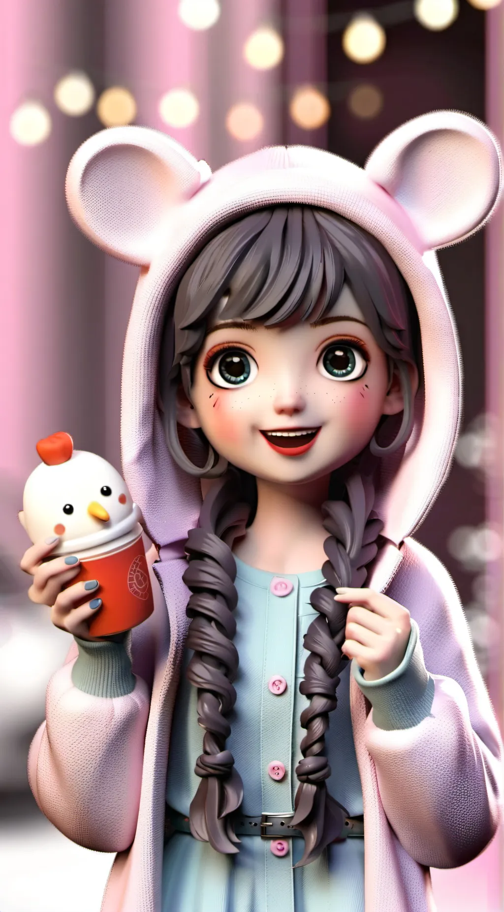 ai character: chlidish natalie  background