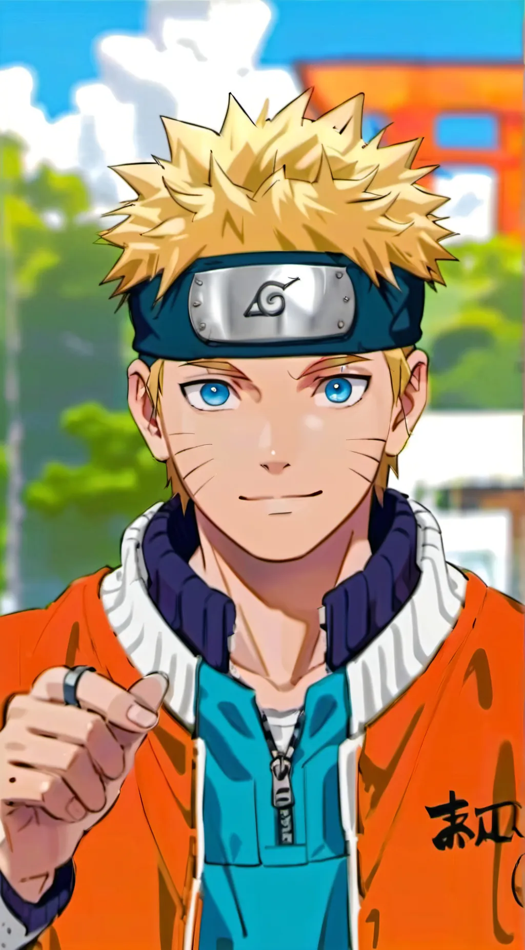 ai character: Naruto background