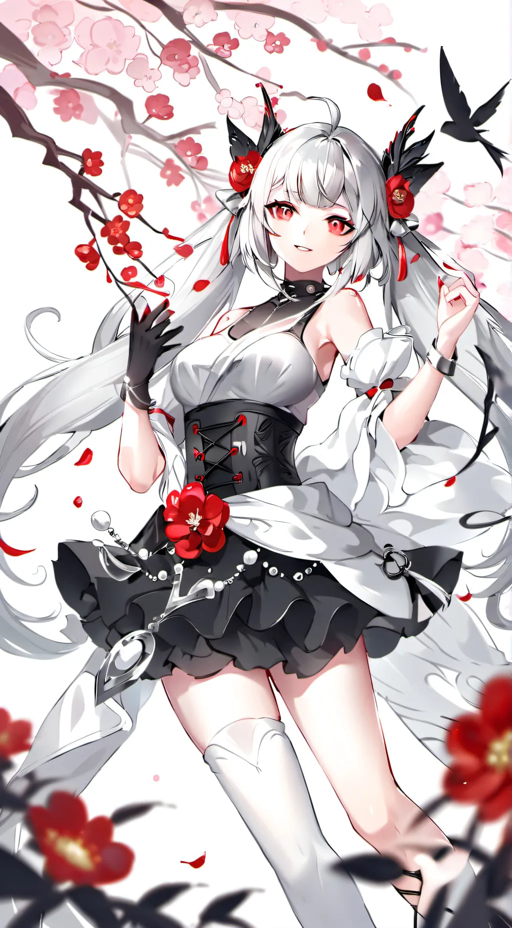 ai character: lily background