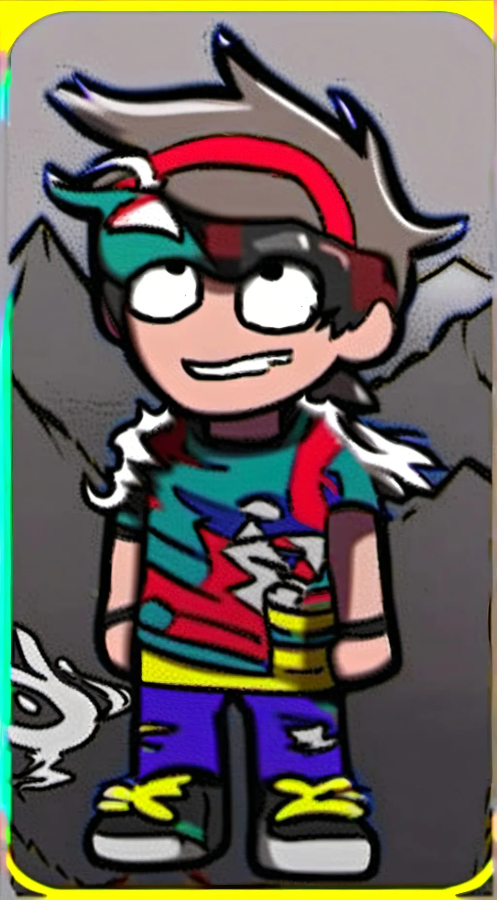 ai character: Tord and edds kids background