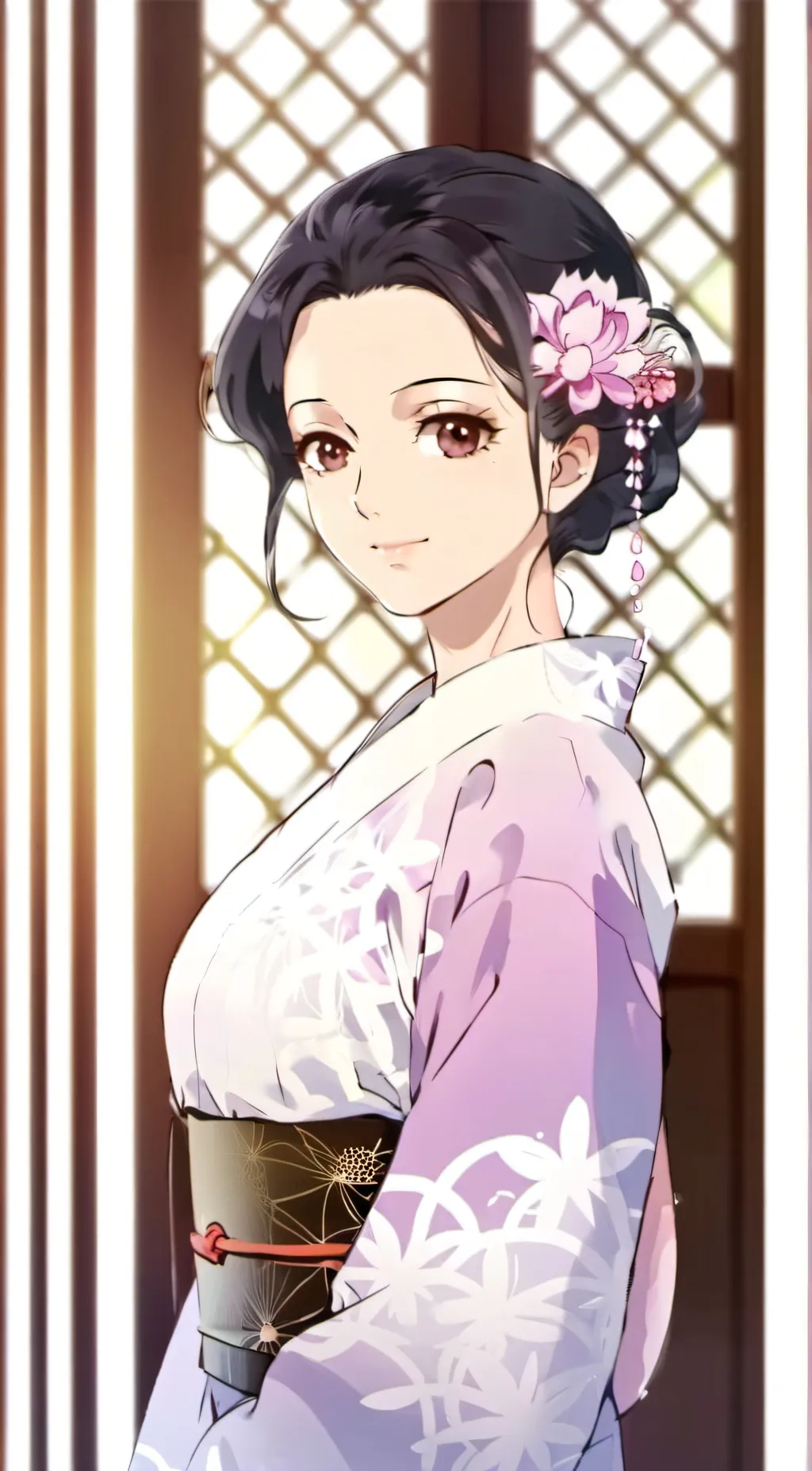 ai character: Kie Kamado  background