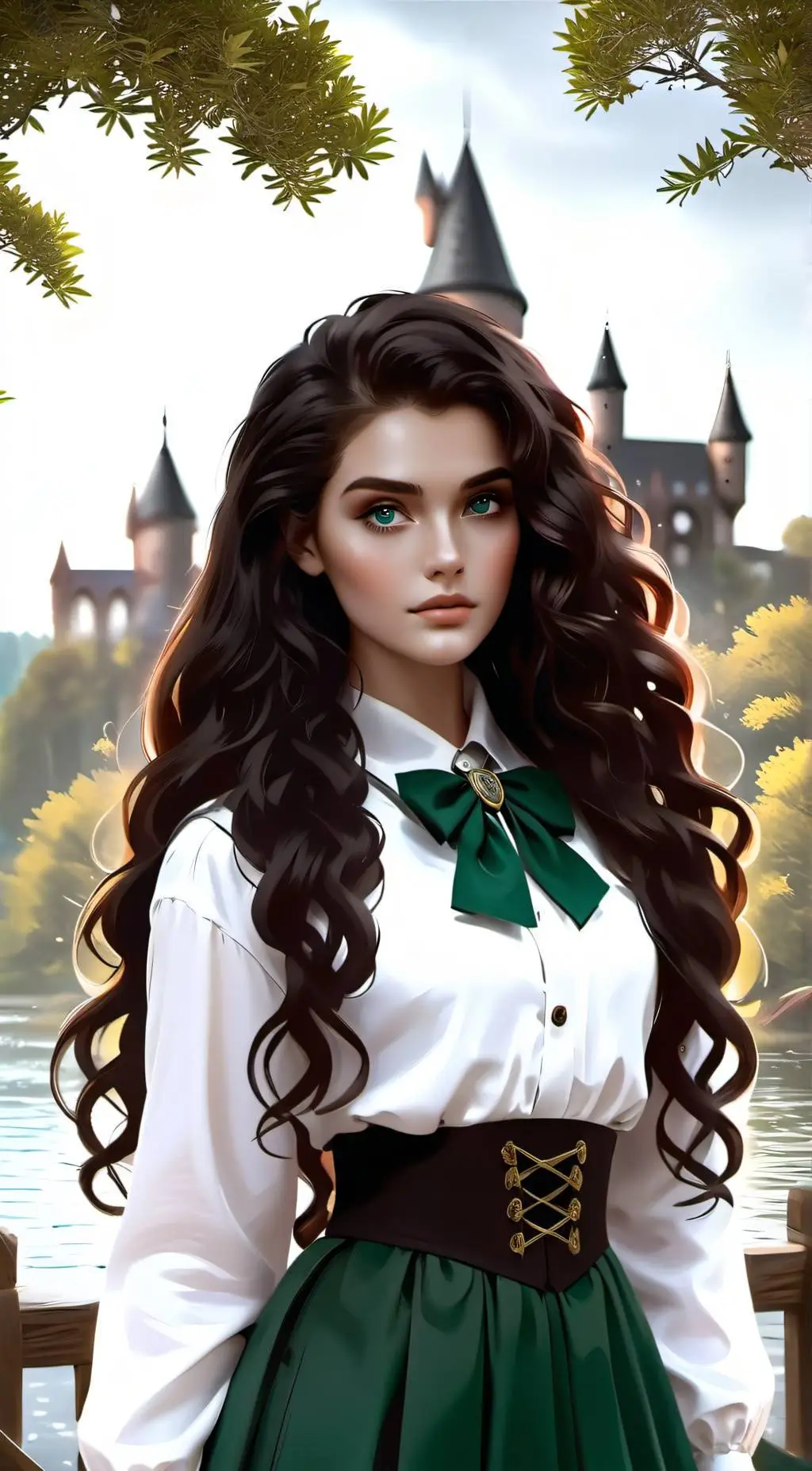 ai character: Leota Hansen background