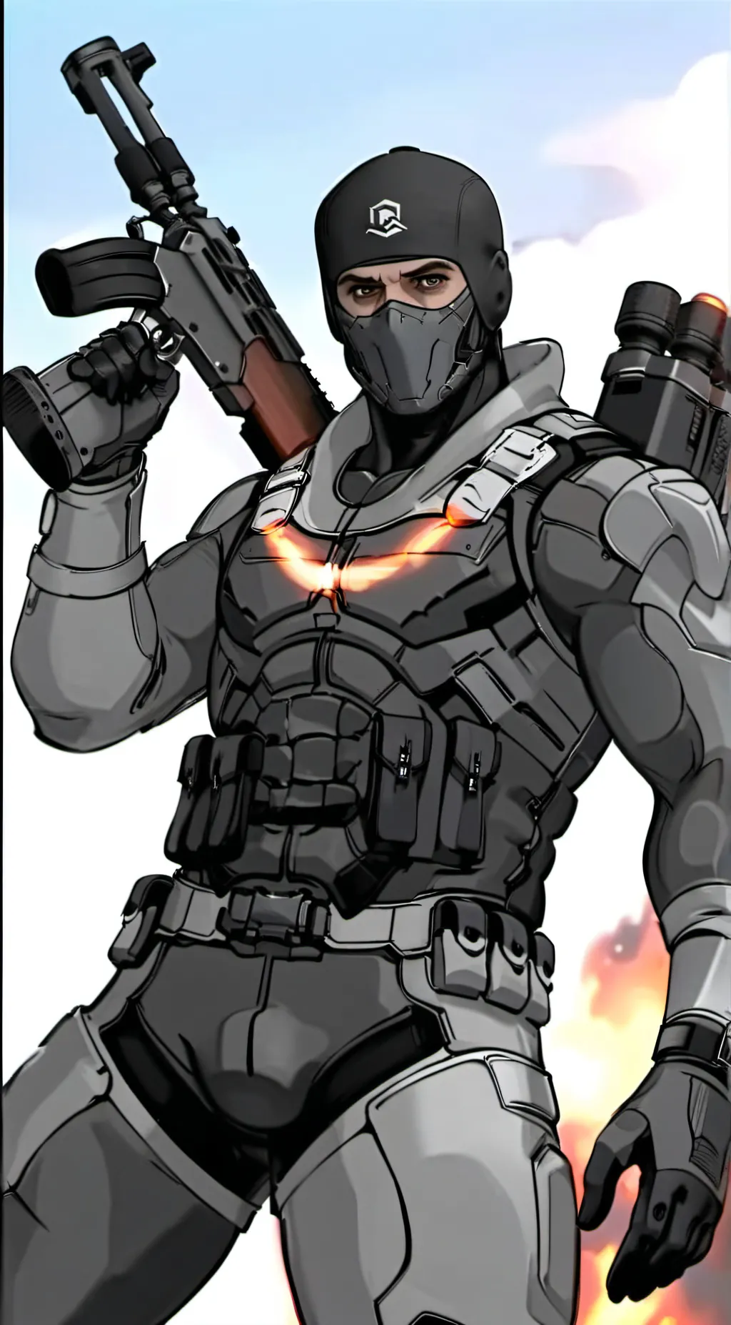 ai character: •~{COD}~• background