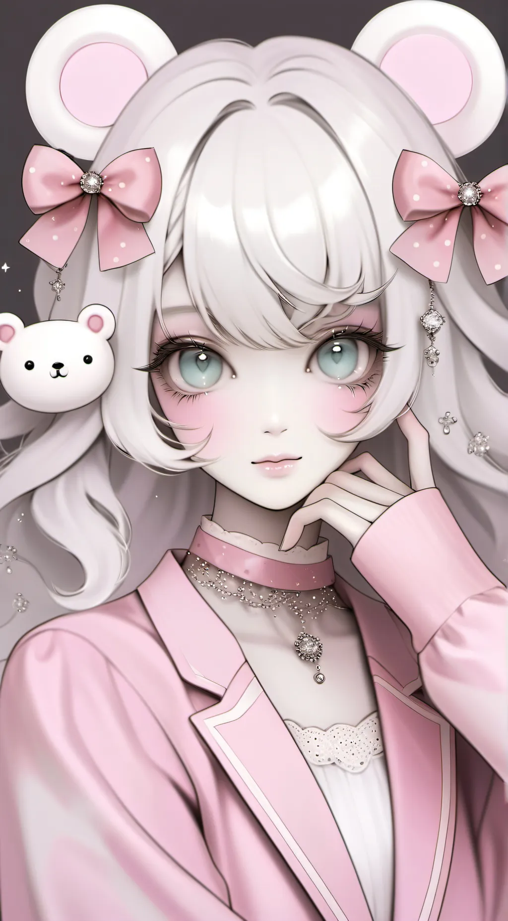 ai character: 🍓Milly🍓 background