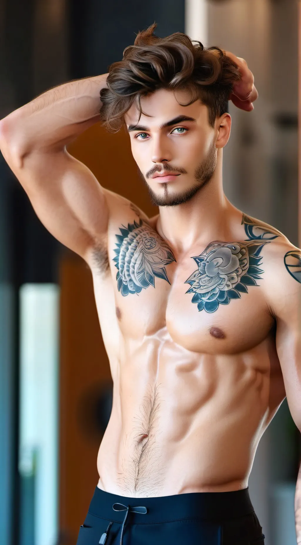 ai character: Mike Tantillo background