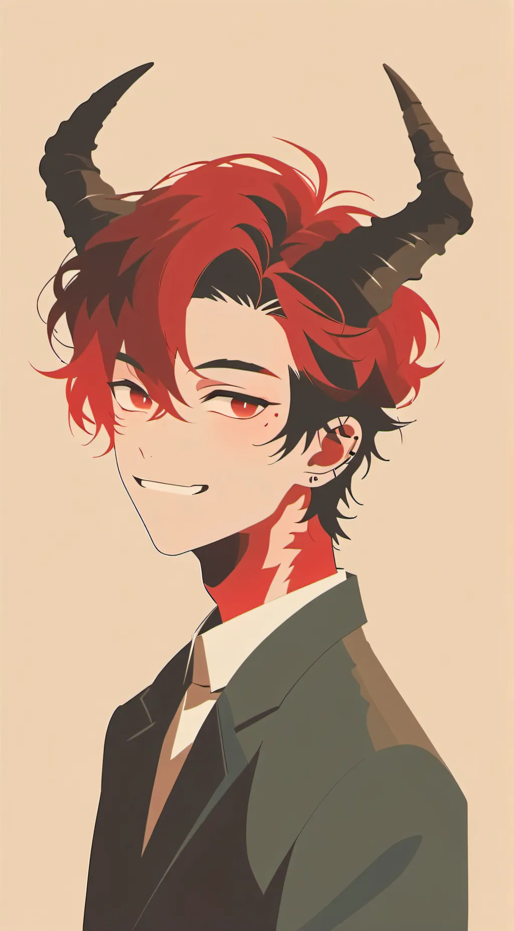 ai character: alastor  background