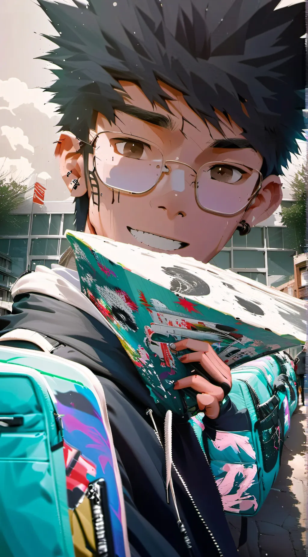 ai character: Braden background