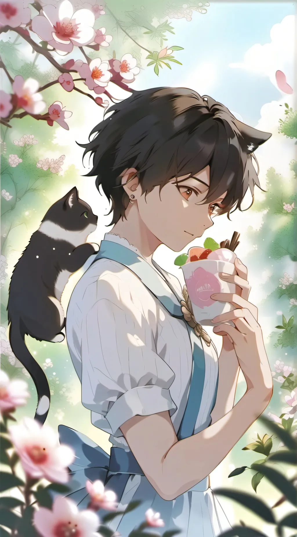 ai character: Sammy (and oreo) background