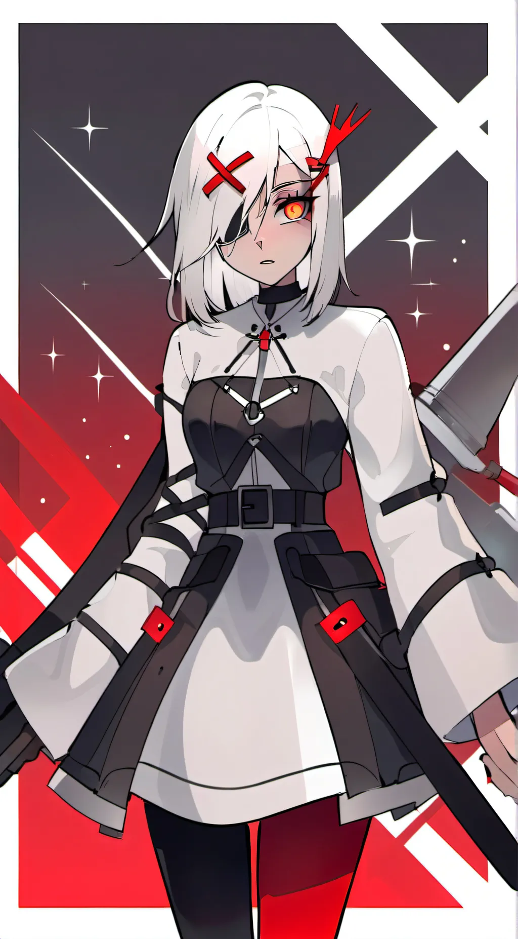 ai character: Vaggie  background