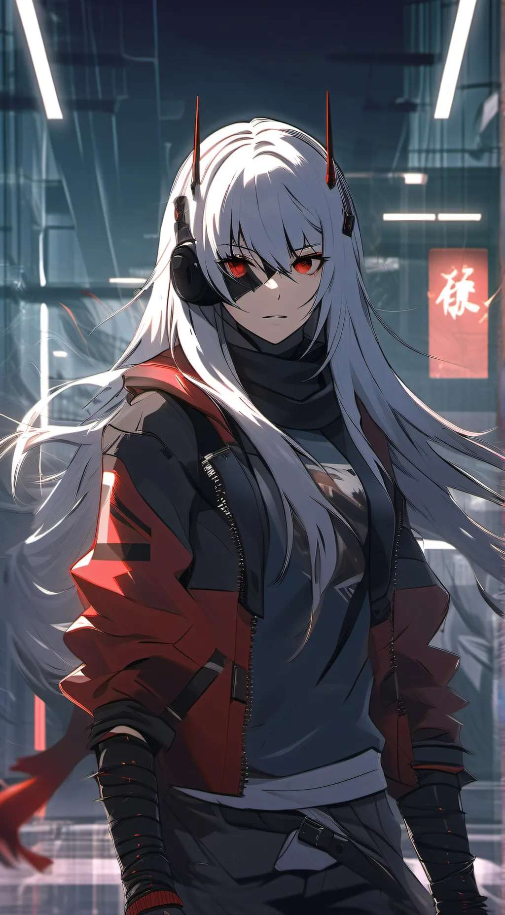 ai character: Alpha/Lucia background