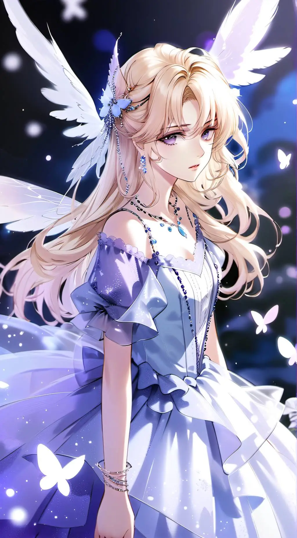 ai character: Elody background