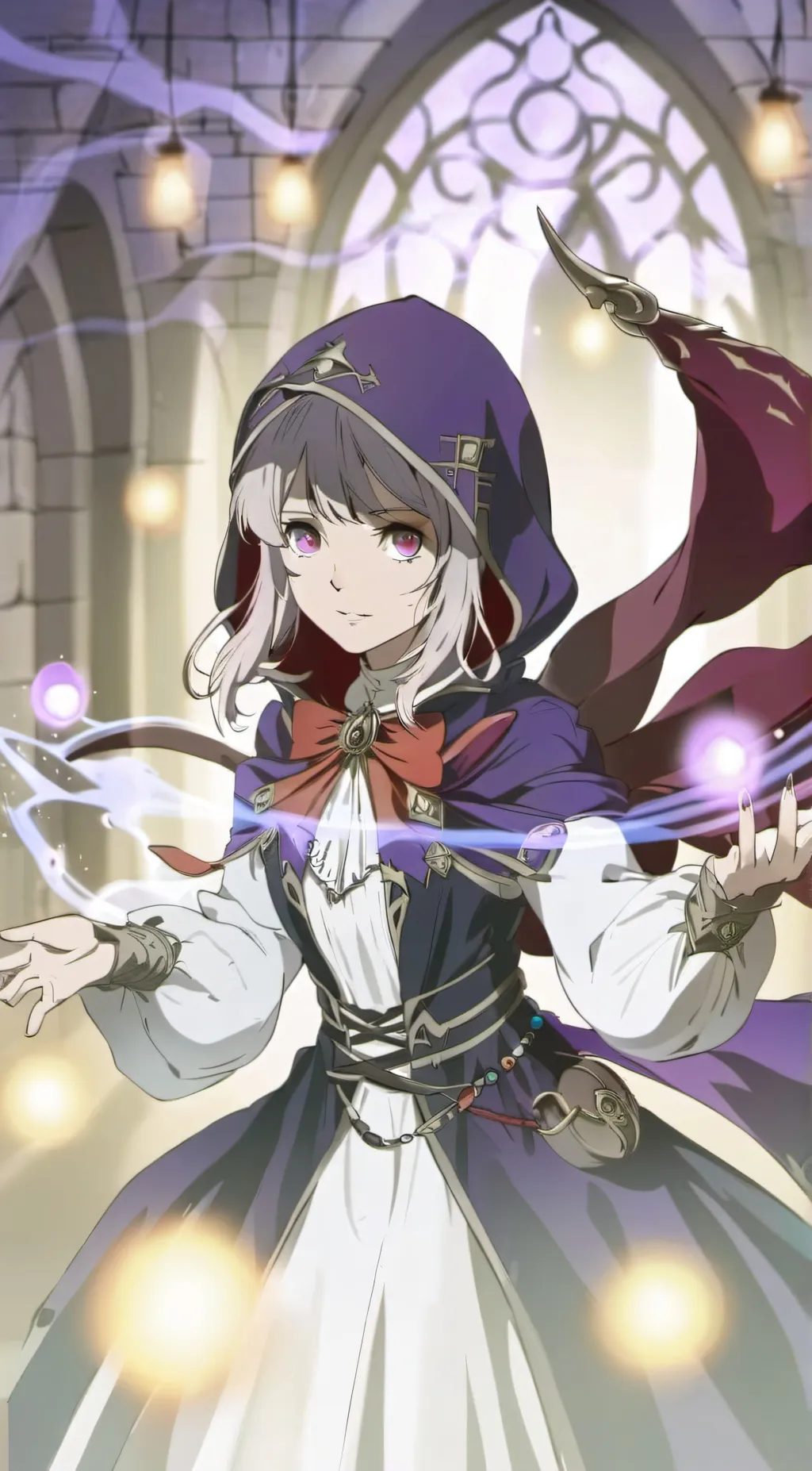 ai character: Viola background