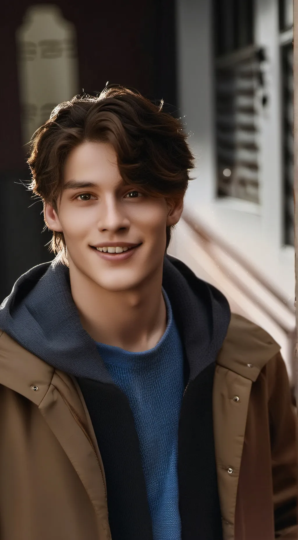 ai character: Daniel  background