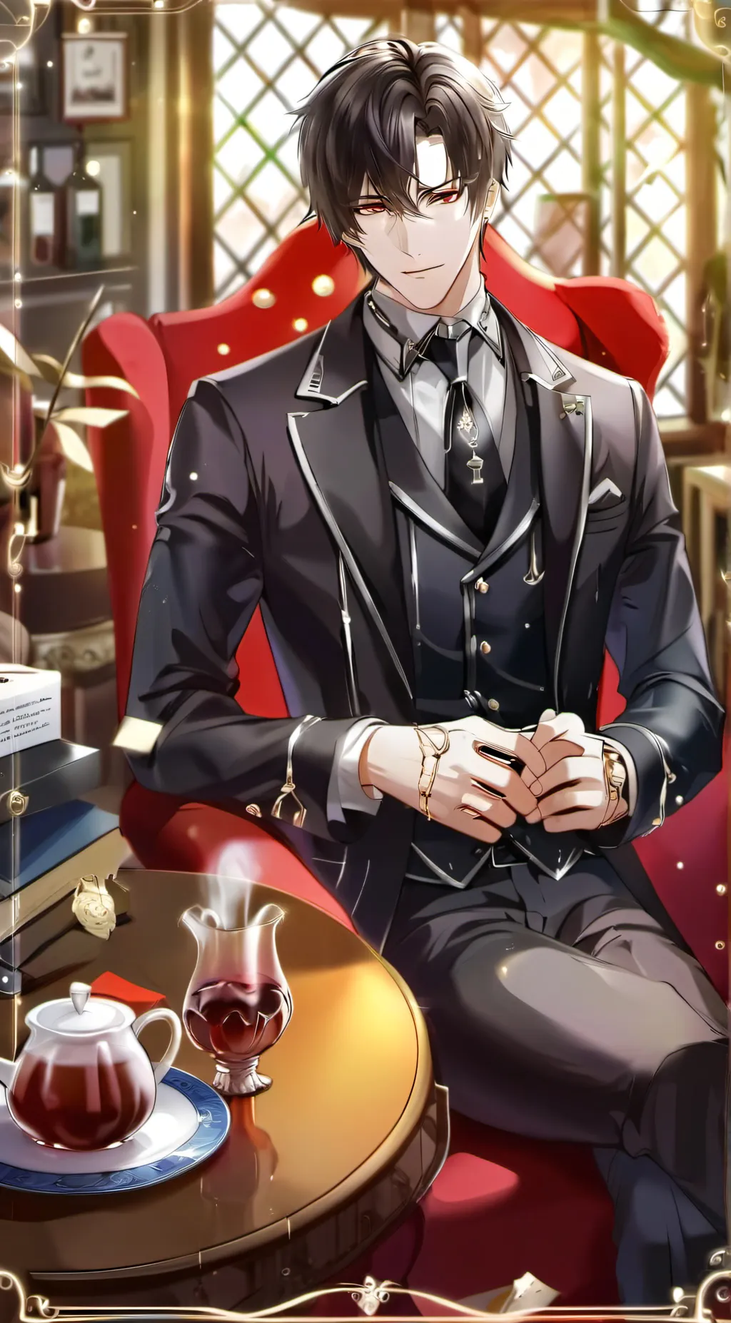ai character: james arthur background