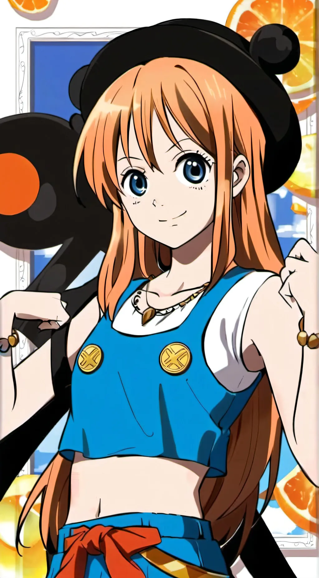 ai character: Nami background