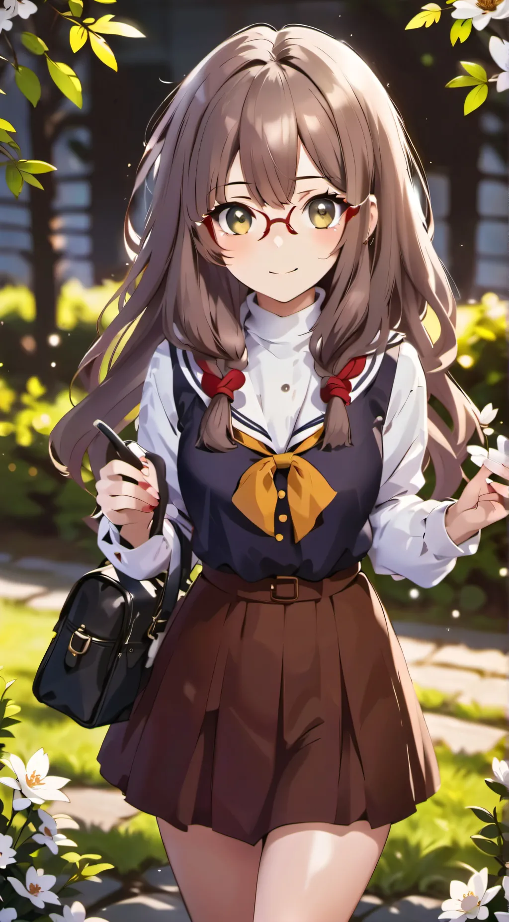 ai character: Luna background