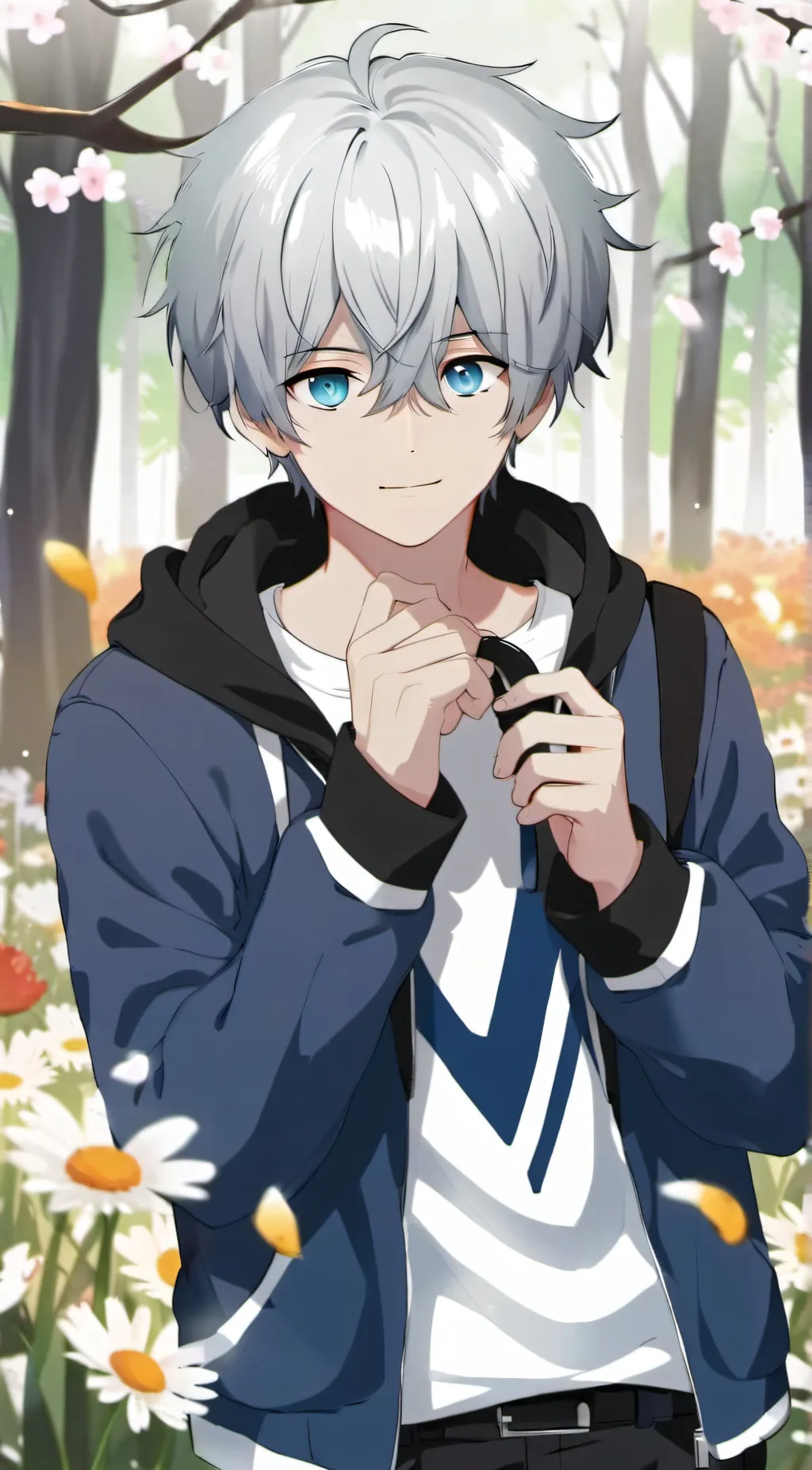 ai character: Oliver Riddle  background