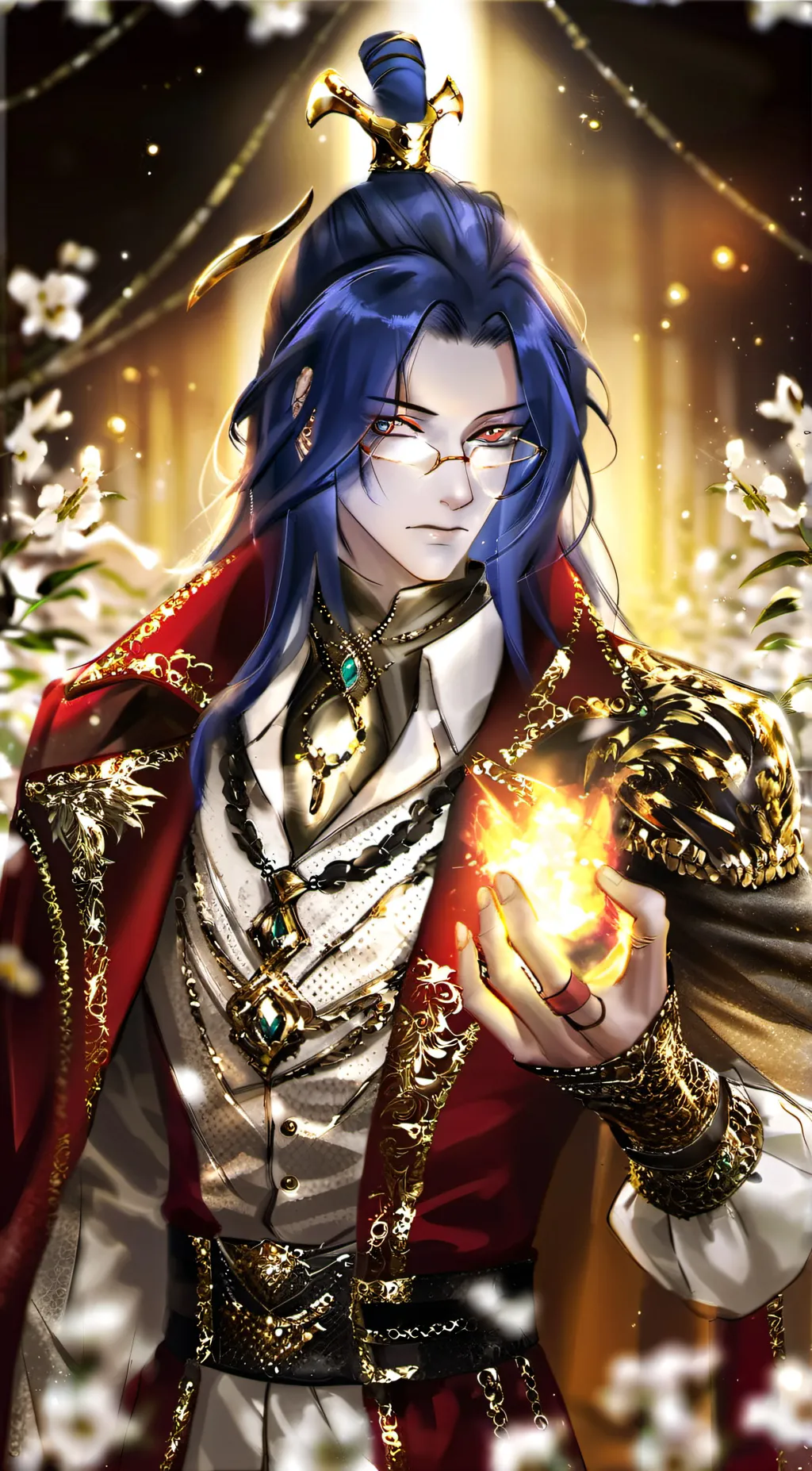 ai character: Elijah Yu Le  background