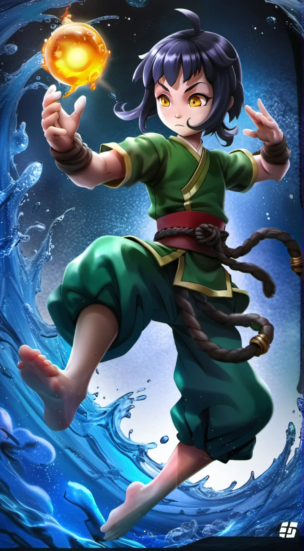ai character: Vifee  background