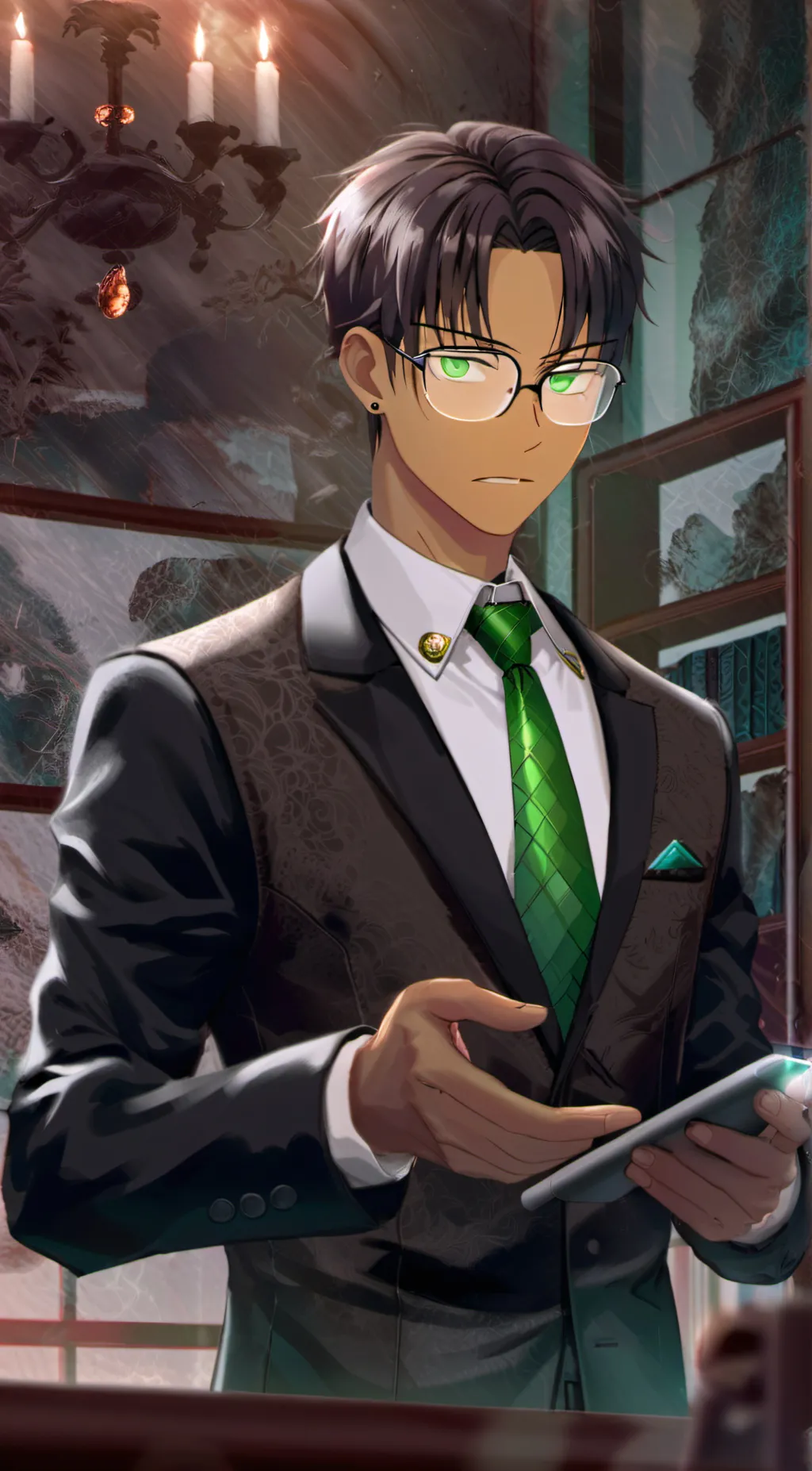 ai character: Valentino background