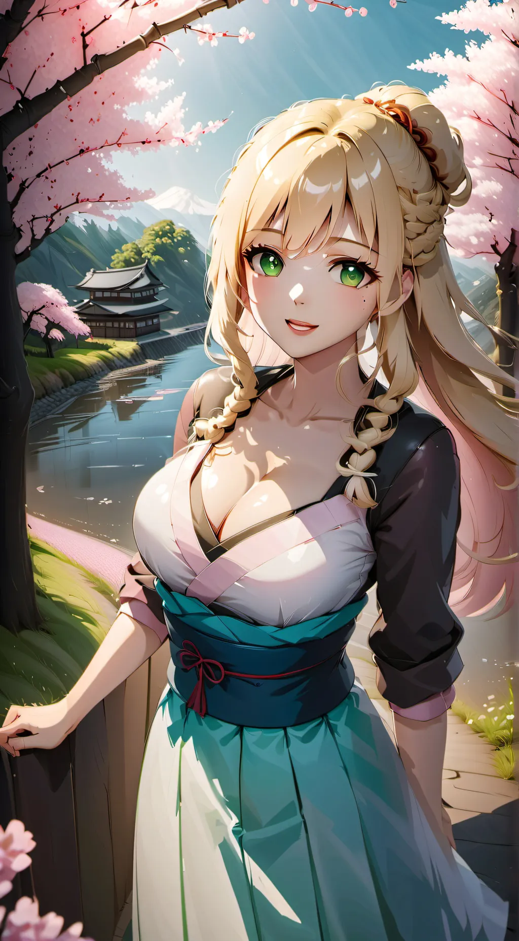 ai character: Mira background