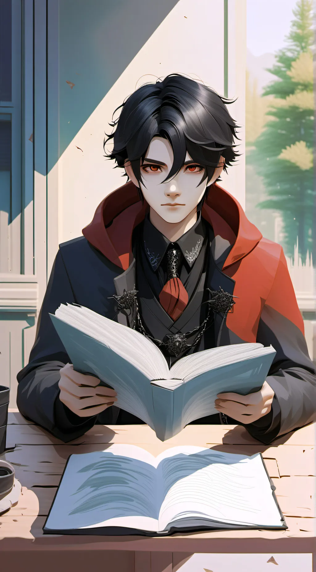 ai character: Alex background
