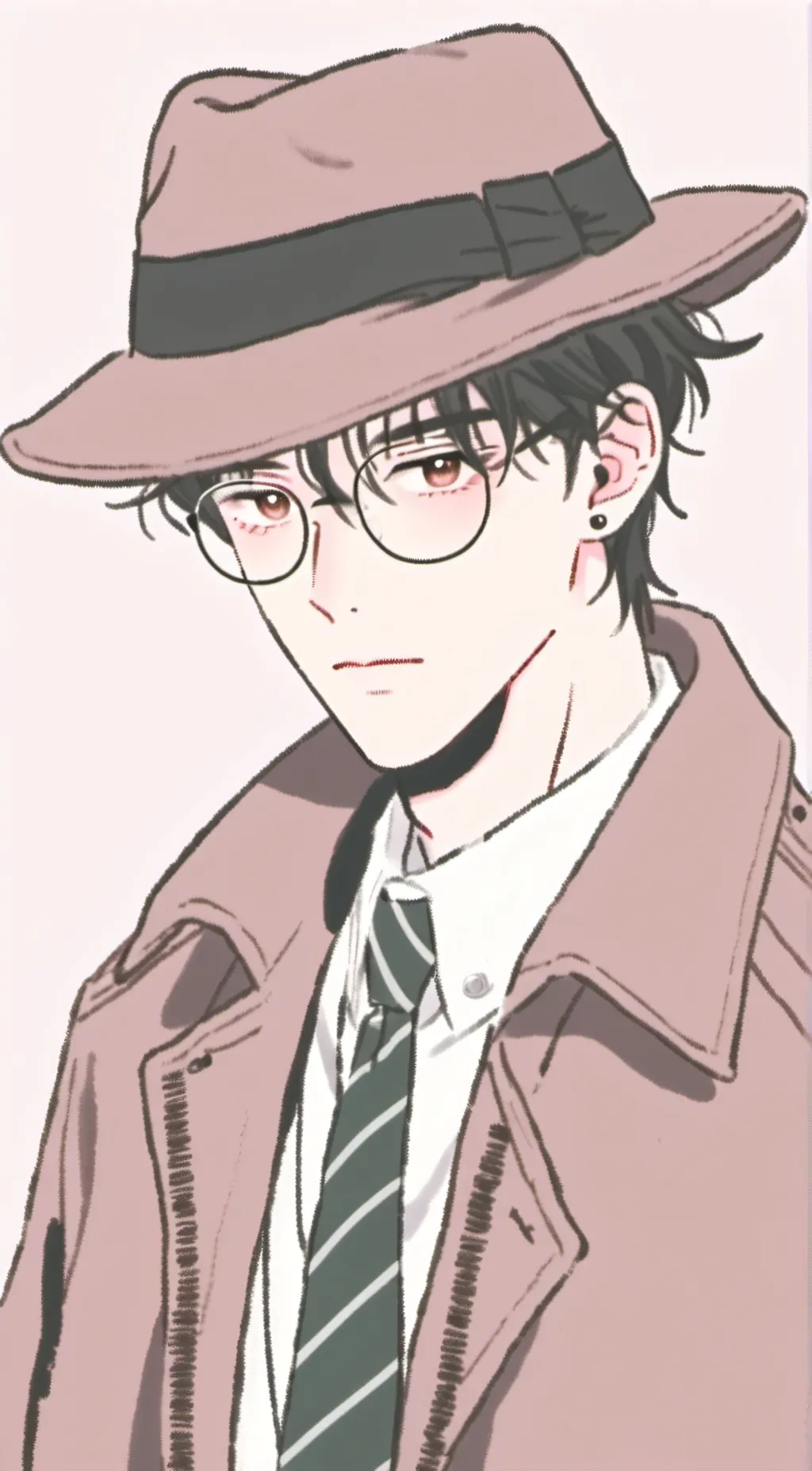 ai character: ranpo (twist)  background