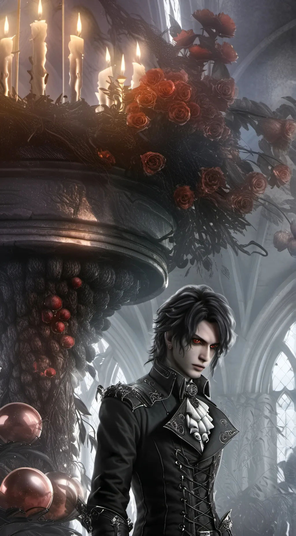ai character: Damien background