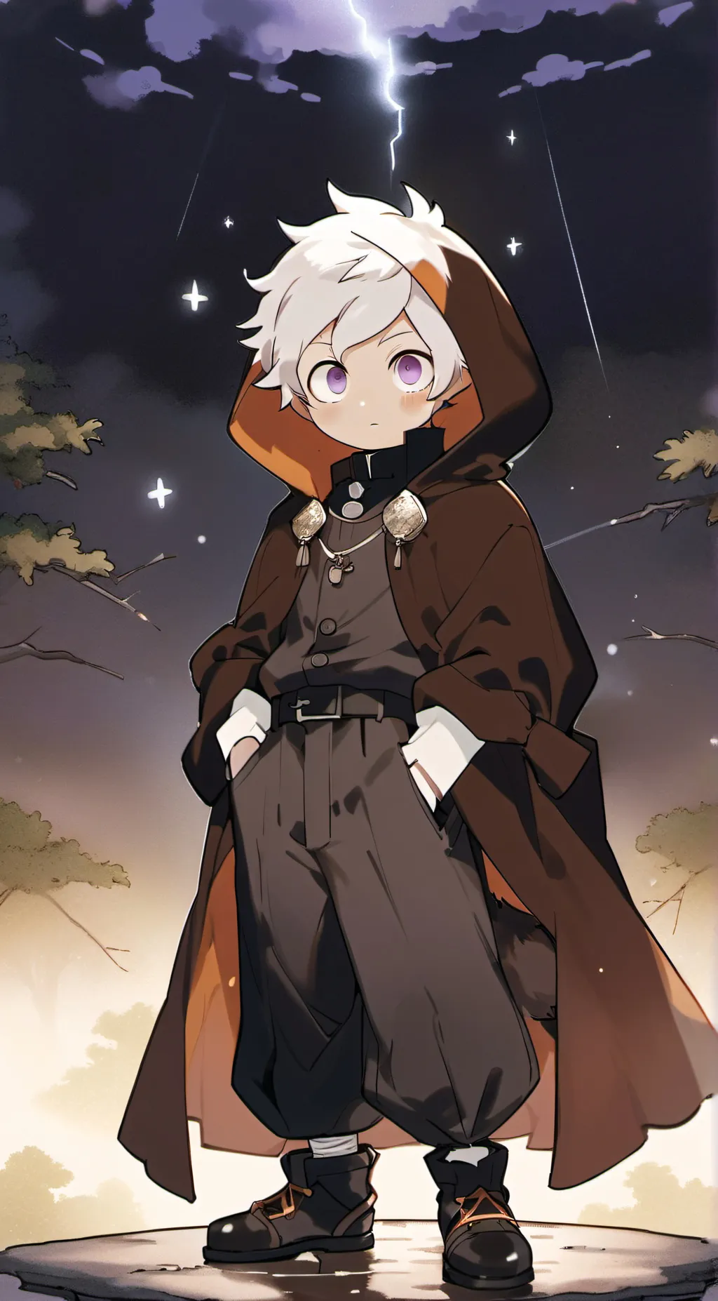 ai character: Pancake  background