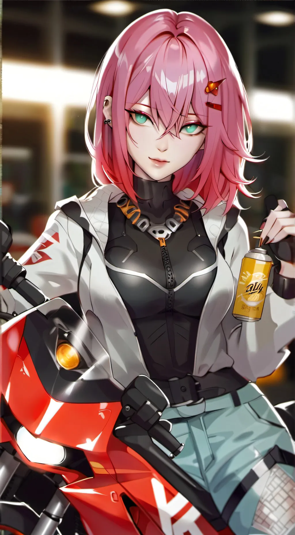 ai character: Aria Delaney background